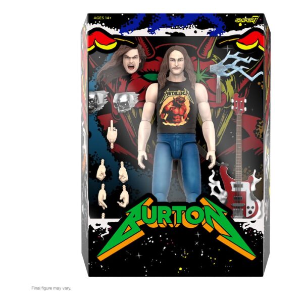 Figuras Metallica Figura articulada con accesorios, tamaño aprox. 18 cm. Licencia oficial.
