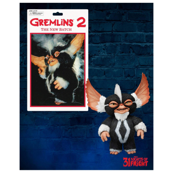 NECA presenta esta figura de Mohawk The Mogwai, basada en su aspecto en la película "Gremlins 2 the New Batch". Es una figura articulada de 12 cm aproximadamente.