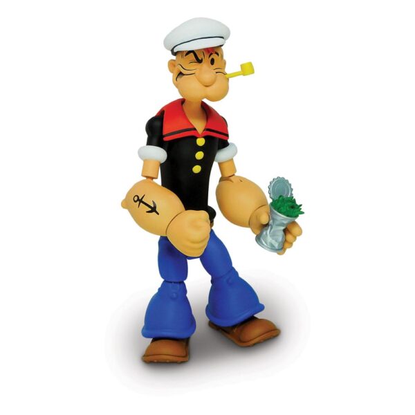 Figuras Popeye Figura articulada con accesorios, tamaño aprox. 10 - 15 cm. Licencia oficial.