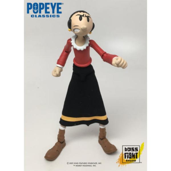 Figuras Popeye Figura articulada con accesorios, tamaño aprox. 10 - 15 cm. Licencia oficial.