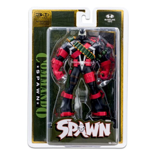 Surtido de 3 figuras articuladas del universo Spawn, tamaño aprox. 18 cm. (Commando Spawn, Hellspawn, Spawn #311)