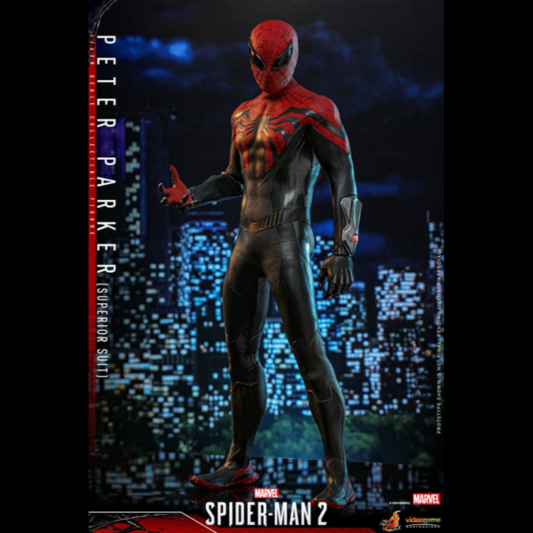 Figuras: 30 cm Marvel Figura articulada del videojuego ´Spider-Man 2´ en escala 1/6 con accesorios, tamaño aprox. 30 cm. Edición limitada.