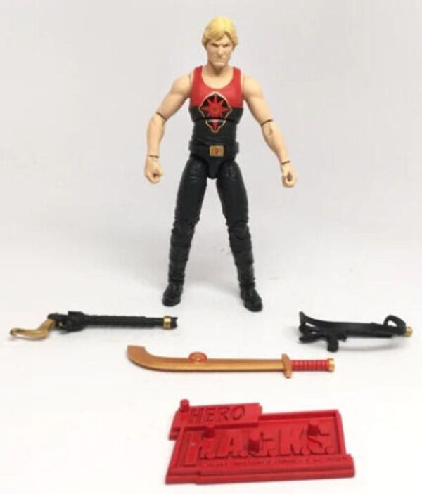 Figuras Flash Gordon Figura articulada con accesorios, tamaño aprox. 10 - 15 cm. Licencia oficial.