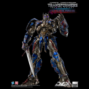 Figuras Transformers Figura articulada de la película "Transformers: The Last Knight" con accesorios a escala 1/6, tamaño aprox. 28 cm. Necesita 2x pilas AG13, no incluidas.