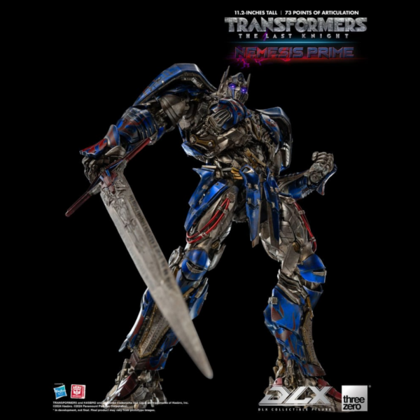 Figuras Transformers Figura articulada de la película "Transformers: The Last Knight" con accesorios a escala 1/6, tamaño aprox. 28 cm. Necesita 2x pilas AG13, no incluidas.