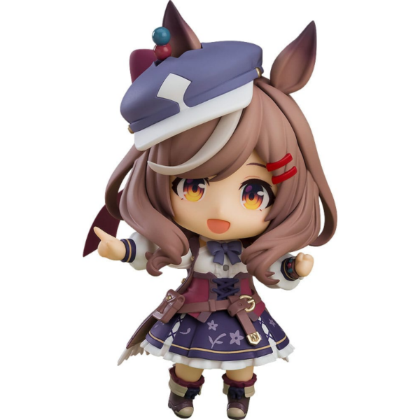 Figuras Uma Musume Pretty Derby Figura articulada de Special Week del anime ´Uma Musume Pretty Derby´ de la línea Nendoroid, tamaño aprox. 10 cm. Viene con accesorios en una caja con ventana.