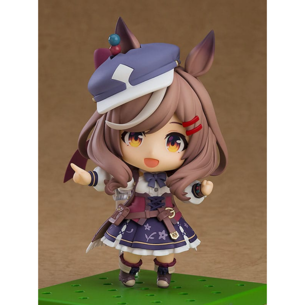 Figuras Uma Musume Pretty Derby Figura articulada de Special Week del anime ´Uma Musume Pretty Derby´ de la línea Nendoroid, tamaño aprox. 10 cm. Viene con accesorios en una caja con ventana.