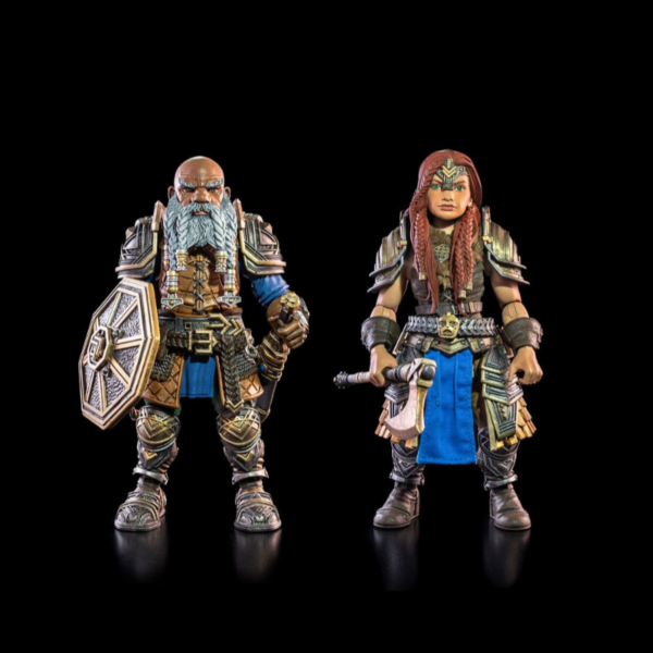 Figuras Mythic Legions Pack de 2 figuras de la línea "Mythic Legions" con accesorios, tamaño aprox. 15 cm Viene en un Blíster. Reportar problemaDescargar imágenes