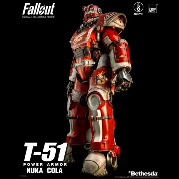 Figuras Fallout Figura articulada del videojuego ´Fallout´ con luz y accesorios, tamaño aprox. 37 cm. Vienie en una caja con ventana. Requiere 3 pilas AG1 (no incluidas)