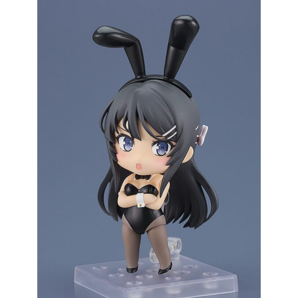 Figuras Rascal Does Not Dream of Bunny Girl Senpai Figura articulada de la línea "Nendoroid", tamaño aprox. 10 cm.