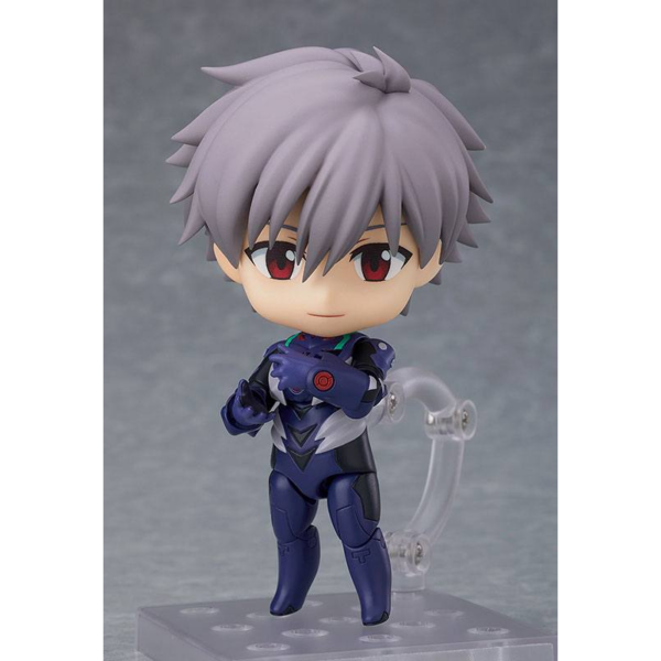 Figuras Evangelion Good Smile Company nos presenta una fantástica figura de la película animada `Rebuild of Evangelion´. Figura articulada de la línea Nendoroid, fabricada en PVC, tamaño aprox. 10 cm. Viene con accesorios en una caja con ventana.