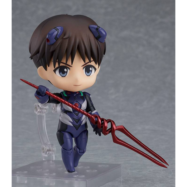 Figuras Evangelion Good Smile Company nos presenta una fantástica figura de la película animada `Rebuild of Evangelion´. Figura articulada de la línea Nendoroid, fabricada en PVC, tamaño aprox. 10 cm. Viene con accesorios en una caja con ventana.