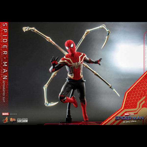 Figuras Marvel Figura articulada de la película "Spider-Man: No Way Home" a escala 1/6, tamaño aprox. 29 cm. Viene con accesorios y ropa de tela en una caja con ventana.