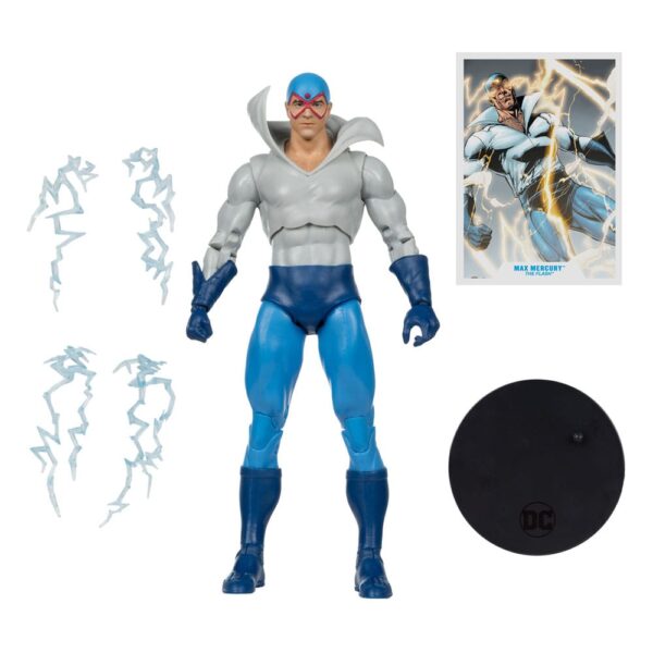 MAX MERCURY THE FLASH GOLD LABEL DC MULTIVERSE - Imagen 2