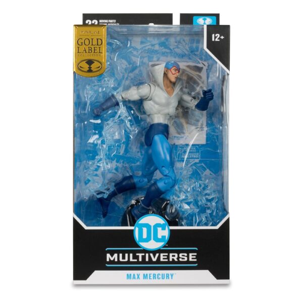 MAX MERCURY THE FLASH GOLD LABEL DC MULTIVERSE - Imagen 6