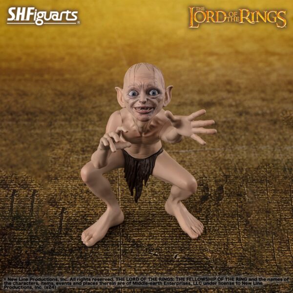 FRODO BAGGINS & GOLLUM THE LORD OF THE RINGS: THE FELLOWSHIP OF THE RING SH FIGUARTS - Imagen 5