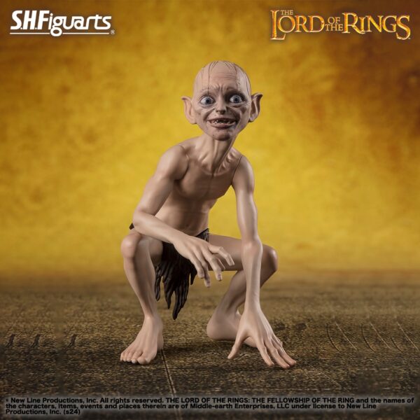 FRODO BAGGINS & GOLLUM THE LORD OF THE RINGS: THE FELLOWSHIP OF THE RING SH FIGUARTS - Imagen 4