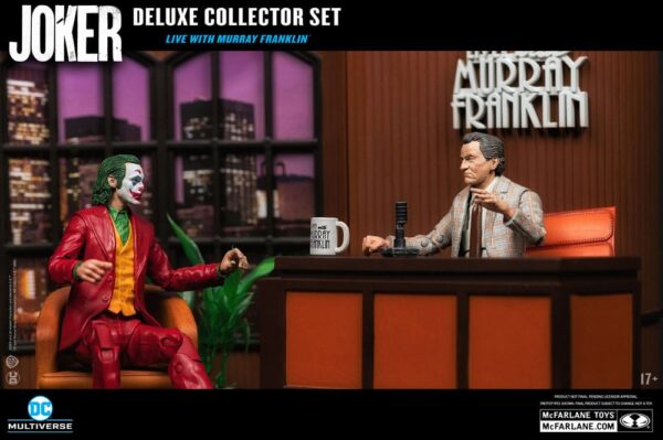 DELUXE COLLLECTOR THE JOKER (LIVE WITH MURRAY FRANKLIN) DC MULTIVERSE - Imagen 10