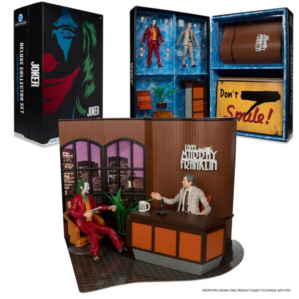 DELUXE COLLLECTOR THE JOKER (LIVE WITH MURRAY FRANKLIN) DC MULTIVERSE - Imagen 2