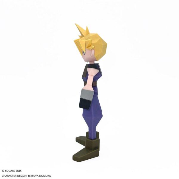 CLOUD STRIFE FINAL FANTASY VII POLYGON SOFT VINYL - Imagen 2