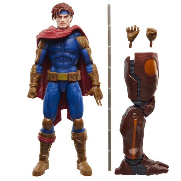 GAMBIT AGE OF APOCALYPSE VERSION X-MEN (BAF NEMESIS) MARVEL LEGENDS SERIES - Imagen 2