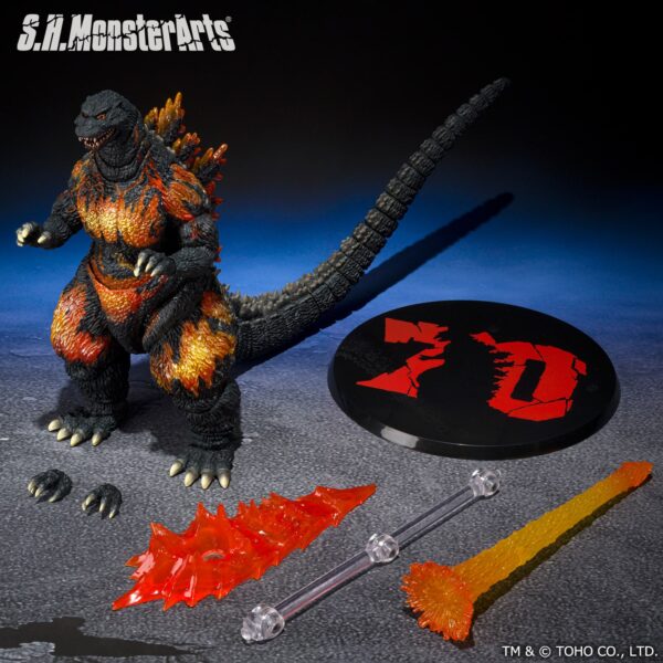 GODZILLA 1995 70TH ANNIVERSARY SPECIAL VERSION GODZILLA VS DESTOROYAH SH MONSTER ARTS - Imagen 7