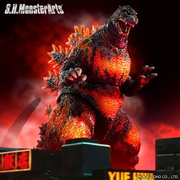 GODZILLA 1995 70TH ANNIVERSARY SPECIAL VERSION GODZILLA VS DESTOROYAH SH MONSTER ARTS