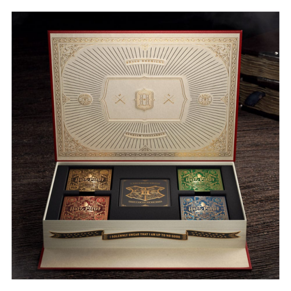 HARRY POTTER BARAJA DE CARTAS BOX SET (4 BARAJAS) - Imagen 5