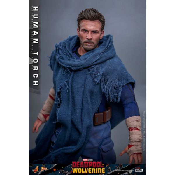 HUMAN TORCH DEADPOOL & WOLVERINE MOVIE MASTERPIECE HOT TOYS 1/6 - Imagen 20