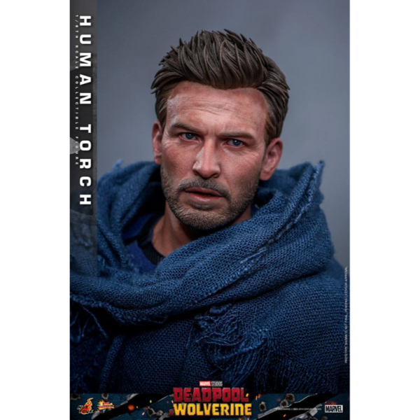 HUMAN TORCH DEADPOOL & WOLVERINE MOVIE MASTERPIECE HOT TOYS 1/6 - Imagen 21