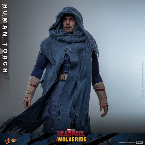 HUMAN TORCH DEADPOOL & WOLVERINE MOVIE MASTERPIECE HOT TOYS 1/6 - Imagen 2