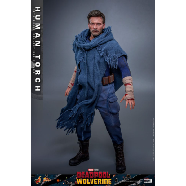 HUMAN TORCH DEADPOOL & WOLVERINE MOVIE MASTERPIECE HOT TOYS 1/6 - Imagen 16