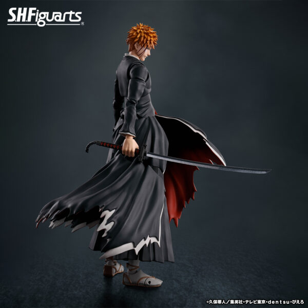 ICHIGO KUROSAKI GETSUGATENSHO BLEACH SH FIGUARTS - Imagen 4