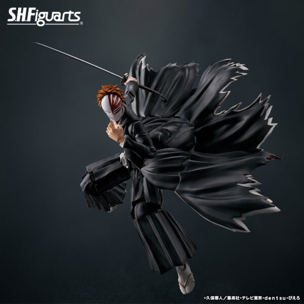 ICHIGO KUROSAKI GETSUGATENSHO BLEACH SH FIGUARTS - Imagen 3