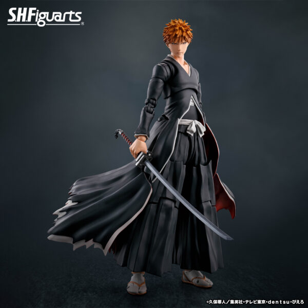 ICHIGO KUROSAKI GETSUGATENSHO BLEACH SH FIGUARTS