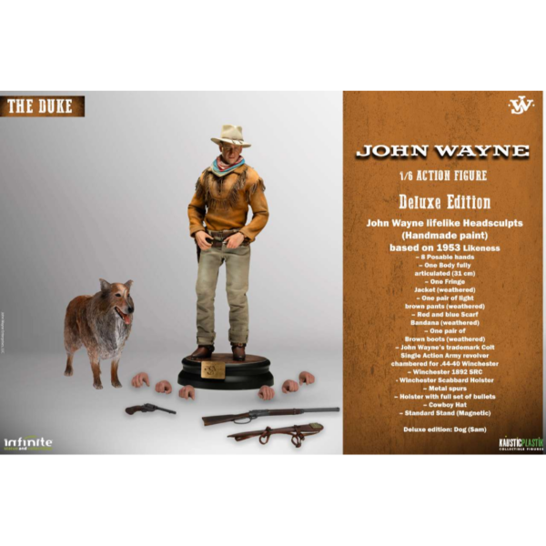 JOHN WAYNE THE DUKE DELUXE VERSION 1/6 - Imagen 10