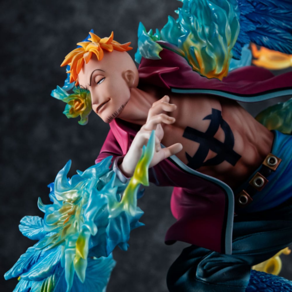 MARCO THE PHOENIX LEADER OF 1ST GROUP OF WHITEBEARD PIRATES ONE PIECE P.O.P. MAS MAXIMUM - Imagen 18