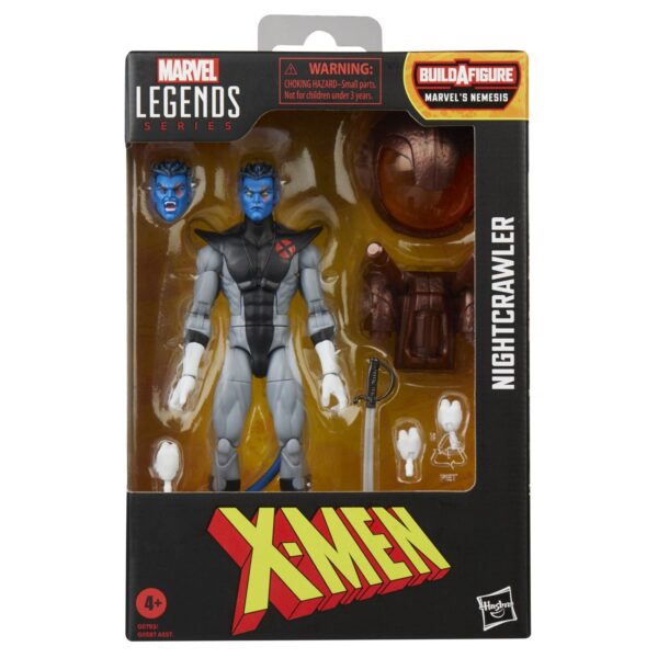 NIGHTCRAWLER X-FORCE VERSION X-MEN (BAF NEMESIS) MARVEL LEGENDS SERIES