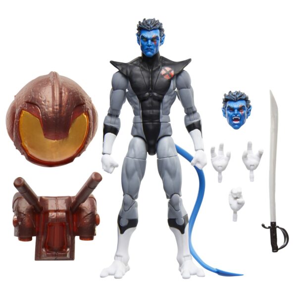 NIGHTCRAWLER X-FORCE VERSION X-MEN (BAF NEMESIS) MARVEL LEGENDS SERIES - Imagen 2