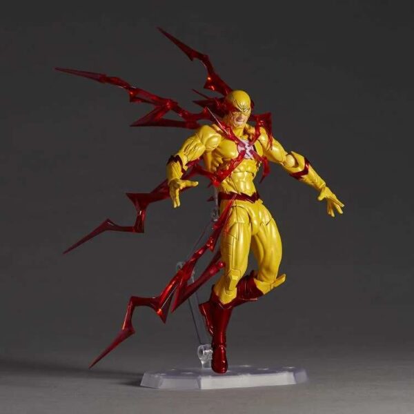 REVERSE FLASH DC COMICS AMAZING YAMAGUCHI REVOLTECH - Imagen 6