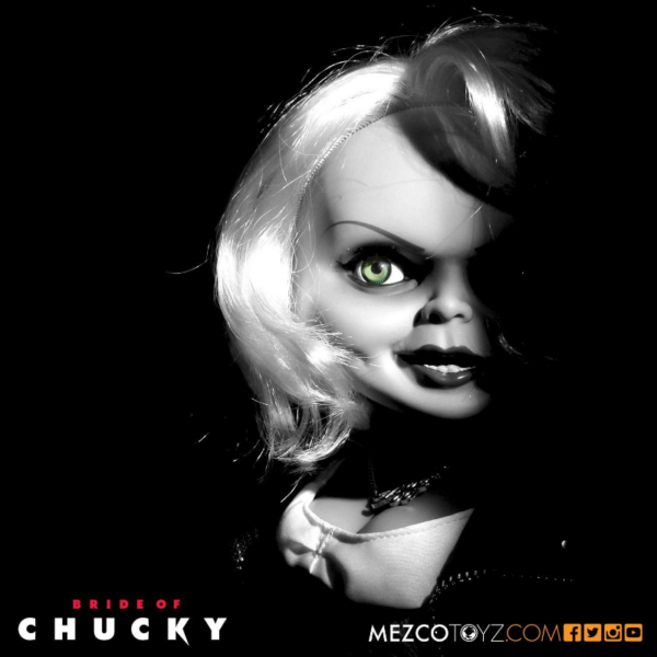 TIFFANY TALKING BRIDE OF CHUCKY MDS MEGA SCALE - Imagen 6