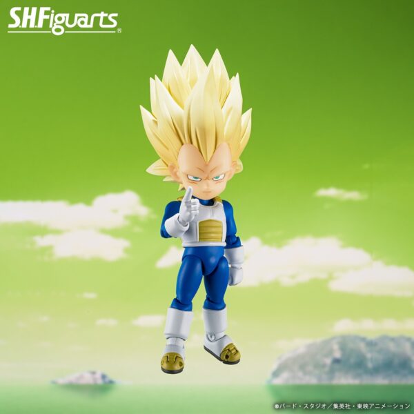 VEGETA SUPER SAIYAN 3 (MINI) -DAIMA- DRAGON BALL DAIMA SH FIGUARTS - Imagen 6