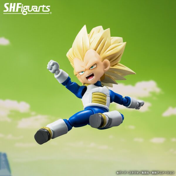 VEGETA SUPER SAIYAN 3 (MINI) -DAIMA- DRAGON BALL DAIMA SH FIGUARTS - Imagen 5