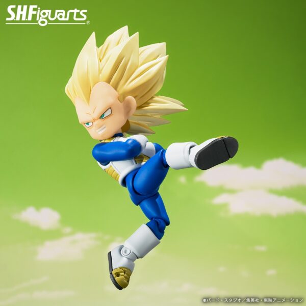 VEGETA SUPER SAIYAN 3 (MINI) -DAIMA- DRAGON BALL DAIMA SH FIGUARTS - Imagen 4