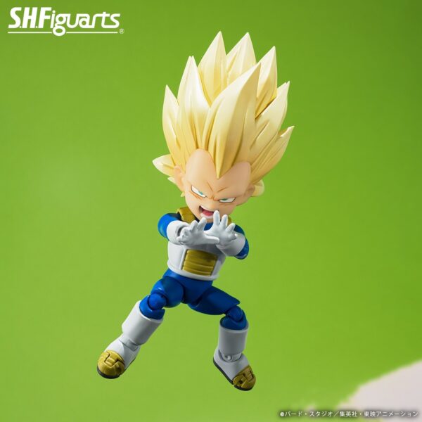 VEGETA SUPER SAIYAN 3 (MINI) -DAIMA- DRAGON BALL DAIMA SH FIGUARTS - Imagen 3