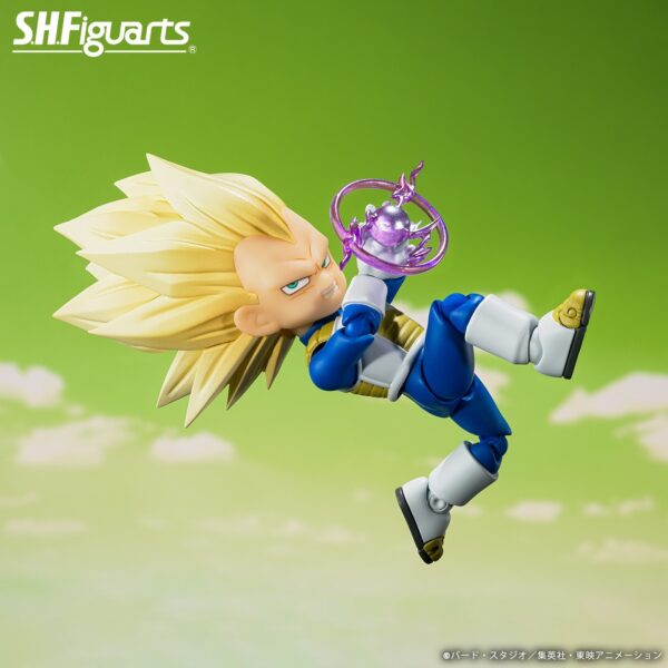 VEGETA SUPER SAIYAN 3 (MINI) -DAIMA- DRAGON BALL DAIMA SH FIGUARTS - Imagen 2