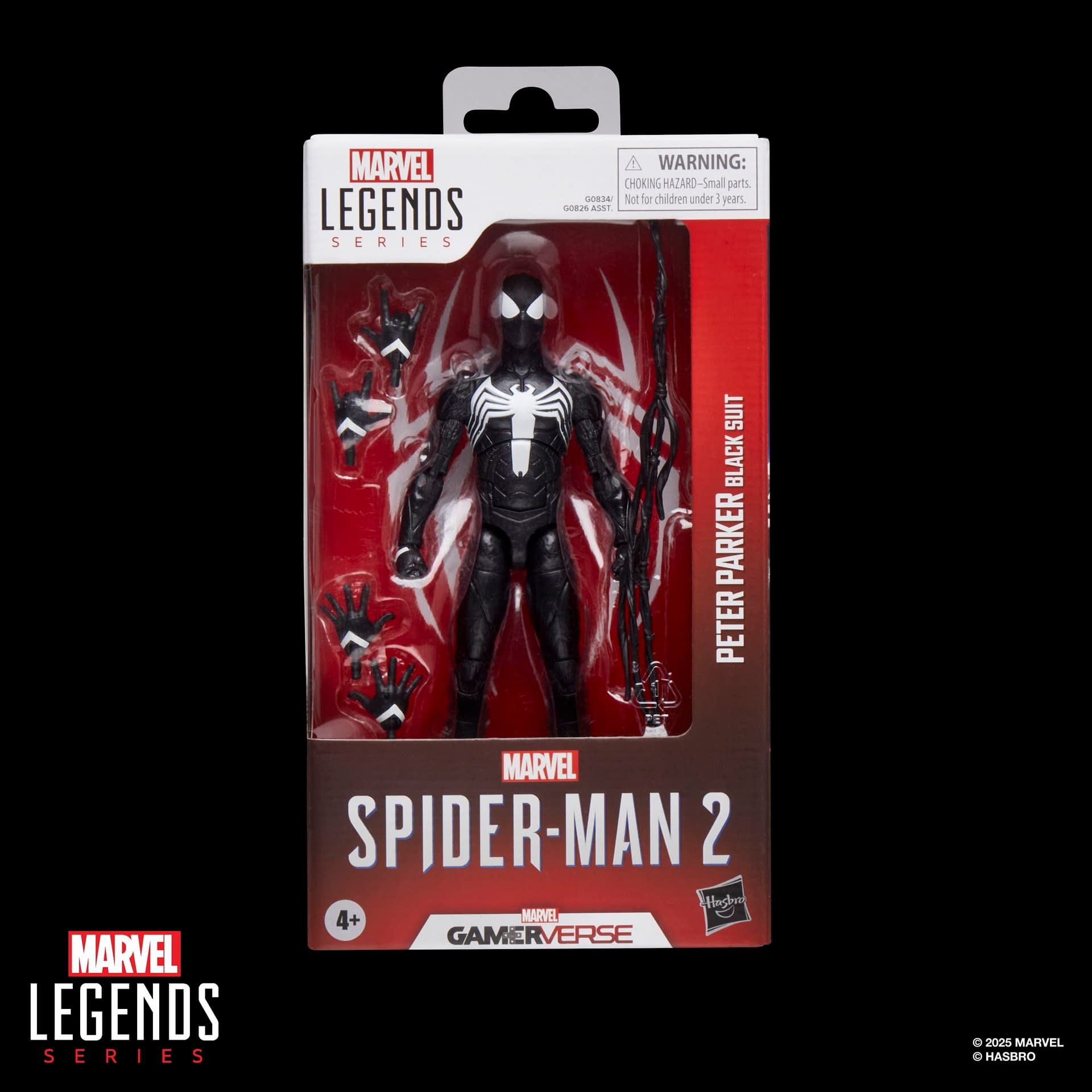 PETER PARKER BLACK SUIT SPIDER-MAN MARVEL LEGENDS SERIES FRIKANIME